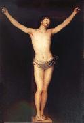 Francisco Goya Crucified Christ painting